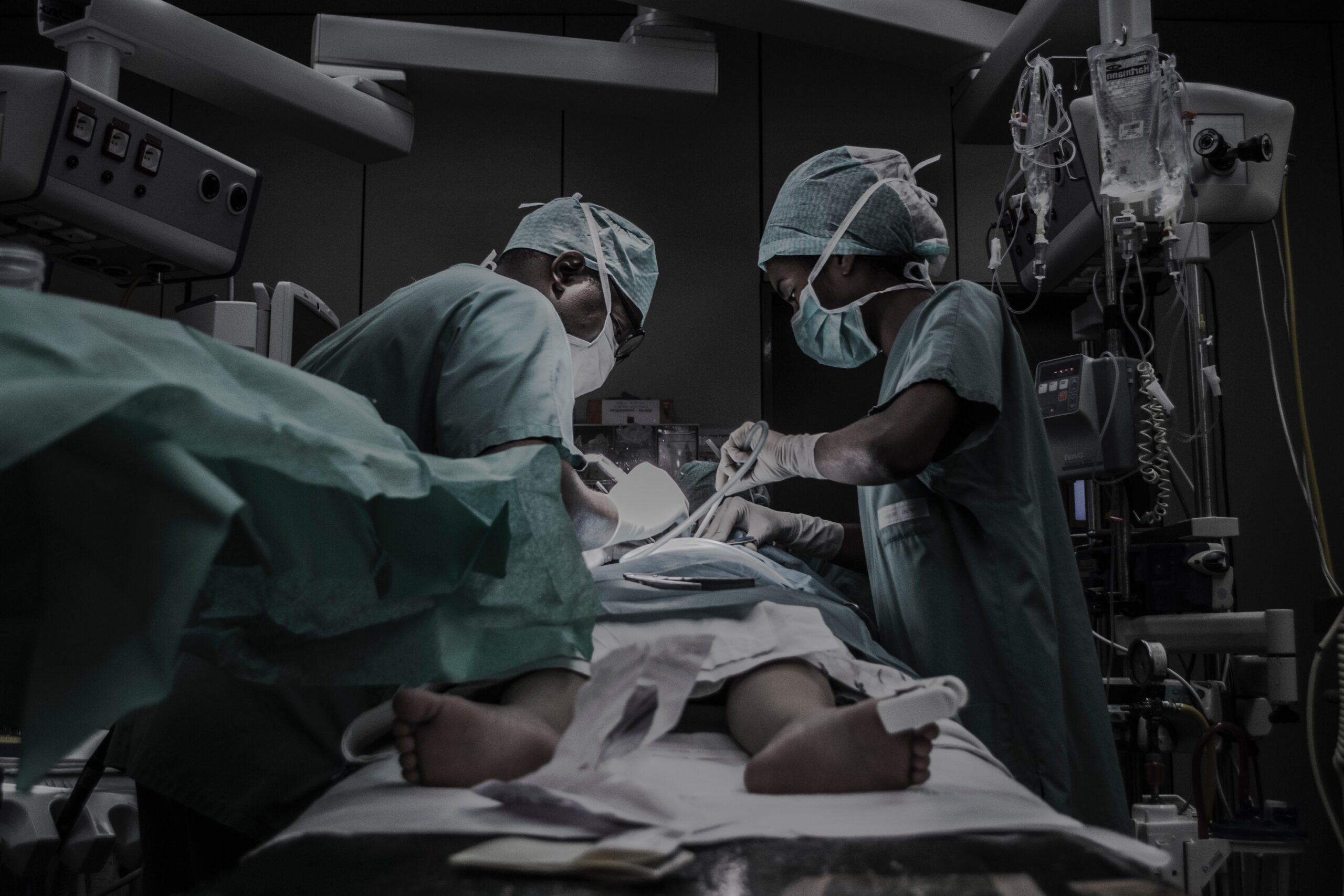 doctors in operating theater