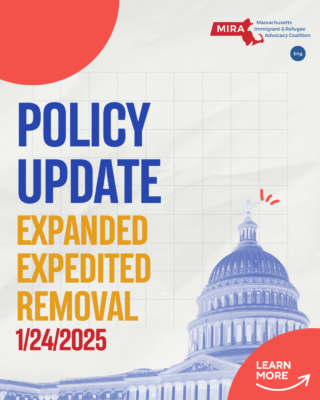 Policy update
expanded expedited removal
1/24/2025