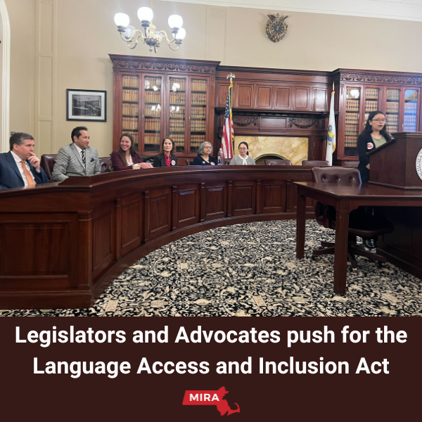 Legislators and Advocates push for the Language Access and Inclusion Act