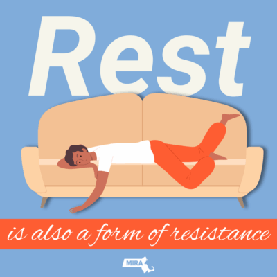 Rest is also a form of resistance