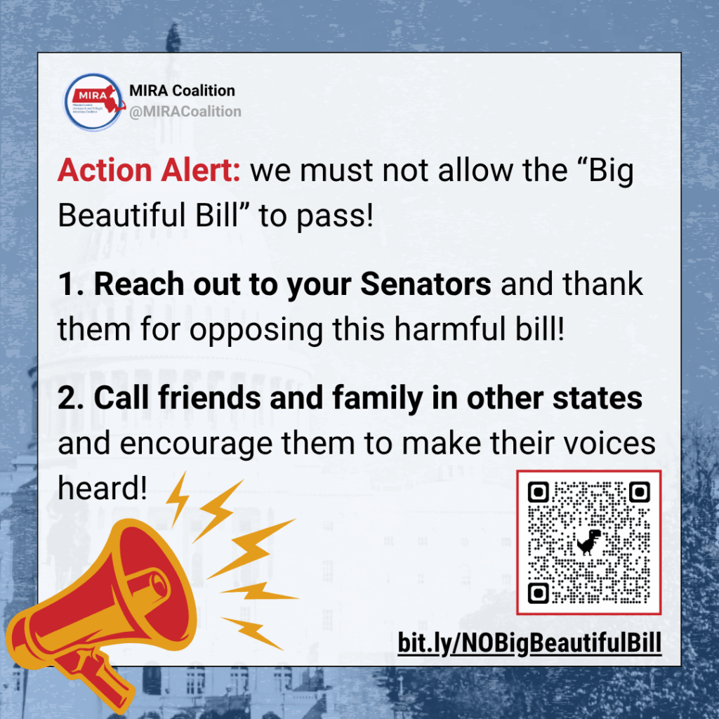Action Alert! we must not allow the "Big Beautiful Bill" to pass!