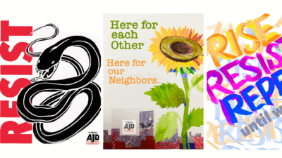 Resist Poster Art examples