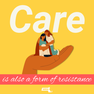 Care is also a form of resistance