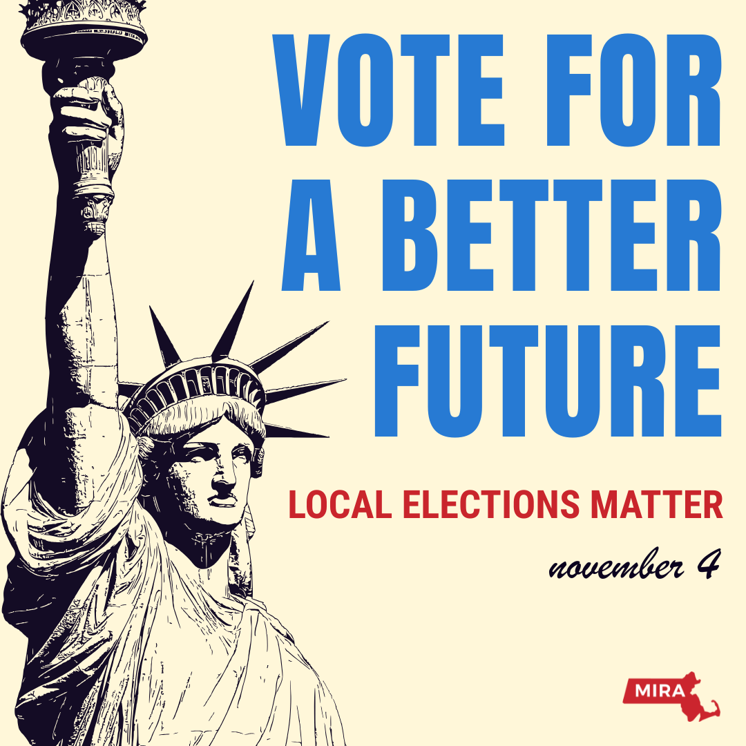 Vote for a better future - Local elections Matter - November 4