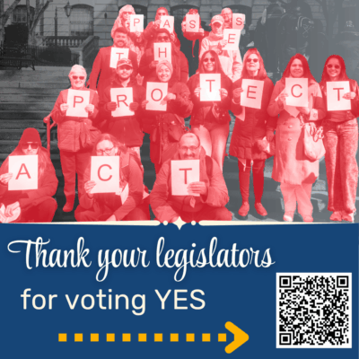 Thank your legislators for voting yes