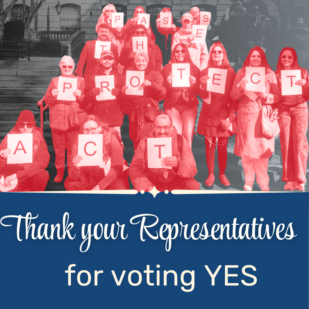 Thank your Representatives for voting YES
